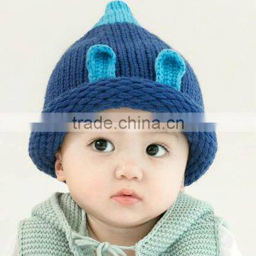 TC17005 Cheap Cute Baby Winter Casquette Hats New Style Knitted Baby Hats and Caps Wholesale photo-2
