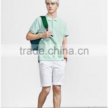 Men's Classic Plain Comfort Polo Shirt photo-2