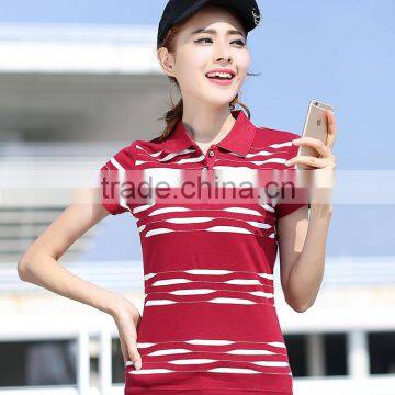 New Arrive Fashion High Quality Good Price Ladies Sports Polo Shirt Wholesale Polo T-shirt photo-3