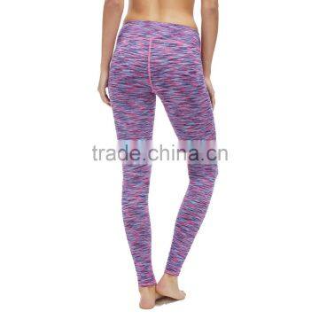 2017 OEM Ladies High Waist Tight Fitness Yoga Pants Hot Sale photo-2