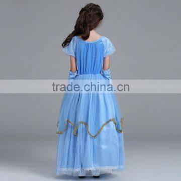 Dress Designs Teenage Girls With Embroidery Cheap Fashion Smocking Girl Dress#WGW6005 photo-2