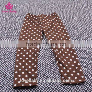 Mustard White Stripy Cardigan And Coffee Polka Trousers Girl Sweet Spring Clothing Sets LBYTZ001-40 photo-5