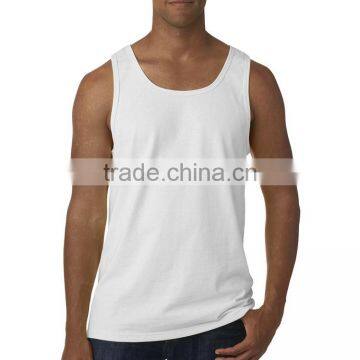 China Manufacturer Bulk Bodybuilding 100 Cotton Mens Stringer Tank Top Wholesale photo-2