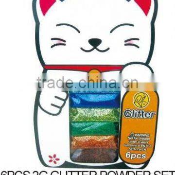 6 PCS 2G GLITTER POWDER photo-2