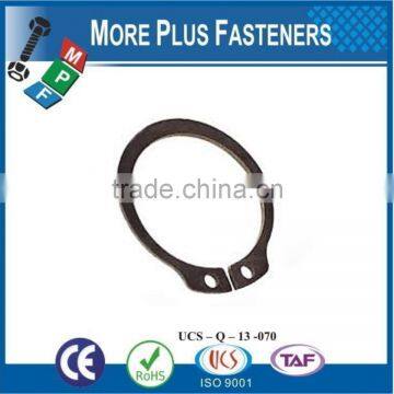 Made in Taiwan Stainless Steel External Circlips Metric Inverted External Circlip Basic External Circlip Metric photo-2