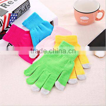 Men and women touch screen gloves