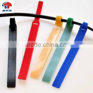 High quality 100% nylon hook and loop cable tie