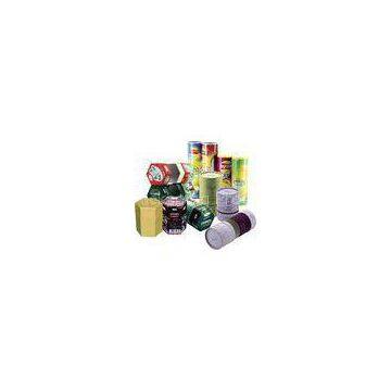 Round Recyclable Paper Cans Packaging , Paper Tube Packaging