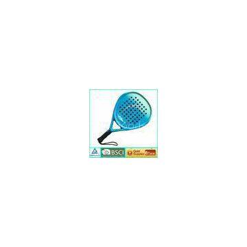 Light Weight PU grip Blue Paddle Racket / training beach rackets bat