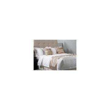 Plain Fashion Design Hotel Bed Linens and Textile with Fitted Sheet ,  Duvet Cover , Pillowcase