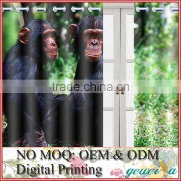 No MOQ Custom Digital Printed Window Curtain