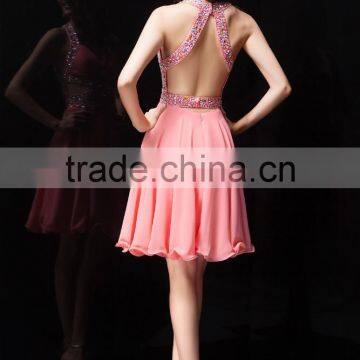 Condole Belt Sexy Mermaid Sweetheart Spaghetti Straps Short Satin Lace Women Party Prom Dresses Gown China ED74 photo-3
