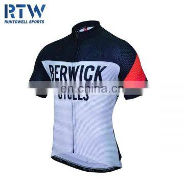 2015 OEM fully sublimated breathable cycling jersey