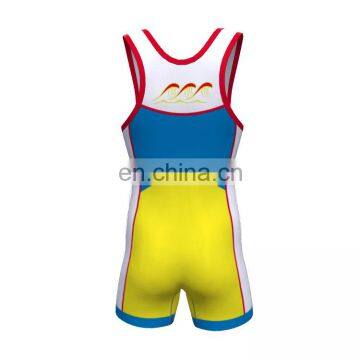 Sublimation Customwrestling Singlets Wholesale Pro Russian
