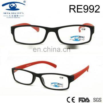 2017spring best sale rectagular frame PC reading glasses