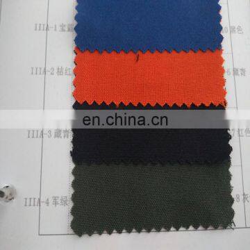 Inherently fire retardant aramid fabric with high strength