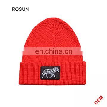 Custom Winter Slouch Cashmere Knit Kid Hat For Children