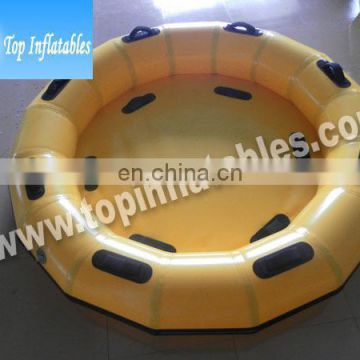 inflatable cork hoop for swimming pool/ inflatable summer toy