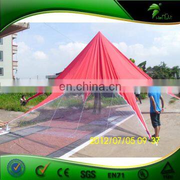 Dia 10m Star Shade Marquee Tent / Customized Red Star Tent For Party, Wedding, Advertising