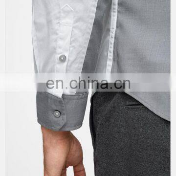 T-MSS547 China Clothing Factory Two Tone Latest Shirts for Men Pictures photo-4