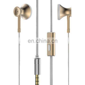 Crystal Wire Super Bass Custom Earphone Jack Plug With Mic for Ipad