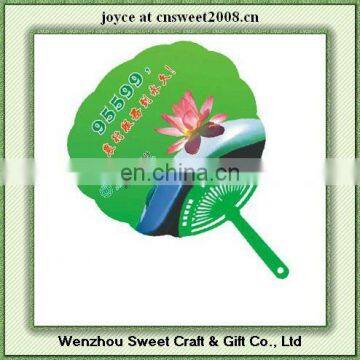 promotional plastic hand fan