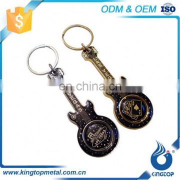 Decorate Travel Souvenir Different Countries Promotional Metal Key Holder Alloy Keychain