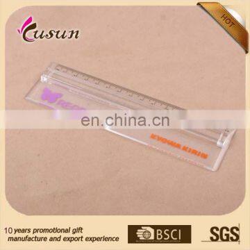 Plastic 6" Ruler With Magnifying Glass