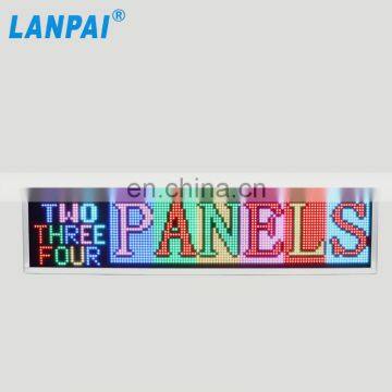 LANPAI Customized Secondaray Development RS232 USB Port Small Indoor Led Sign photo-5