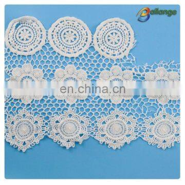 Colorful lace fabric for cloth Guangzhou fashion cotton swiss voile lace