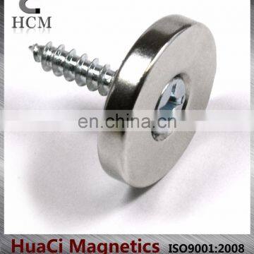 Strong N35 Neodymium Eyebolt Circular Rings Magnet