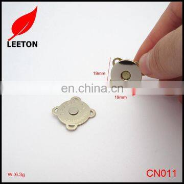 Factory Supply Gold Rectangle Sewing Magnetic Snap Button photo-2