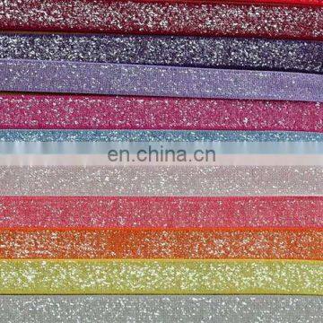 2015 Garment accessories frosted glitter elastic