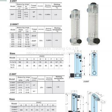 Industrial Acylic Panel Flow Meter Z-300