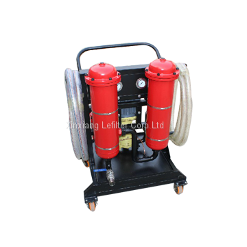 LYC-B precision movable pushcart hydraulic oil purifier system