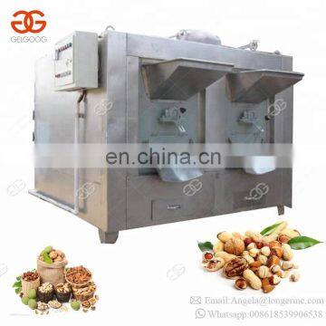 Commercial Automatic Sesame Sunflower Seeds Grain Cocoa Bean Roaster Soybean Almond Peanut Cashew Nut Roasting Machine Price