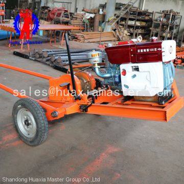 Engineering Exploration Rig/mining Sampling Drilling Rig /small and Light Easy Move With Two Wheel photo-4
