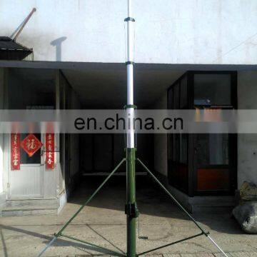 20m 60feet Safely Elevated Winch Crank Raises Telescoping tv Antenna Mast
