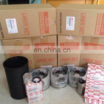 Wholesale Cylinder Liner set / Cylinder Liner kit 1-87812486-1 1878124861 187812-4861for Excavator Diesel Engine 4BD1 / 4BG1