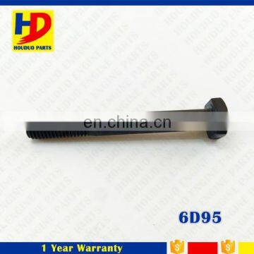 6D95 Exhaust Pipe Bolt Screw Diesel Engine Parts