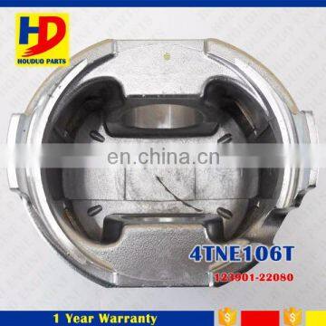4TNE106T Engine Piston Part Excavator Spare Parts OEM No 123901-22080 photo-3