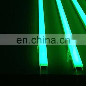 Tri-proof light Milky Aluminum PC IP67  Waterproof  Led linear light  5 years Warranty green color dimming