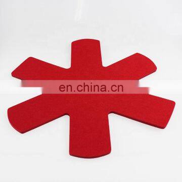 Hot Sale Durable Flower Felt Cooking Pot Pad No-woven Pan Protector photo-4