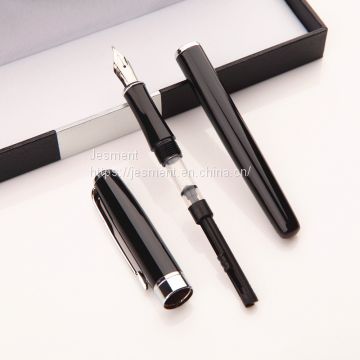 Chinese Fountain Pens,Fountain Pen Ink for Signature, 0.7mm Metal with Metal Hand Feeling