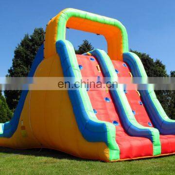 Inflatable Climbing Wall With Slide for Sale photo-2