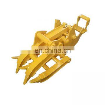 Construction Machinery Parts Hydraulic Rotating Log Grab Attachment photo-5