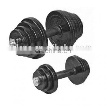 Fitness Stainless Steel Gym Equipment 10kg 15kg 20kg 25kg 30kg Weights Adjustable Chromed Dumbbell Set