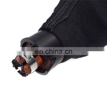 Wood Grain 5 Speed Gear Shift Knob Lever Shifter Gaitor Boot For VW Jetta 02-12 photo-3