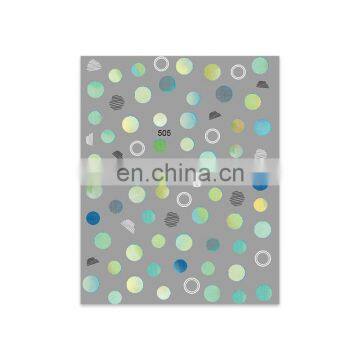 JOYFUL 504-516 Hot Sale Polka Dot Christmas Snowflake Nail Stickers 3d Adhesive Nail Stickers photo-4