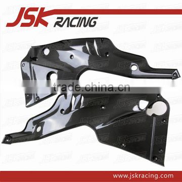 CARBON FIBER ENGINE COMPARTMENT COVERS FOR FERRARI F12 BERLINETTA (2 PCS) (JSK111213)